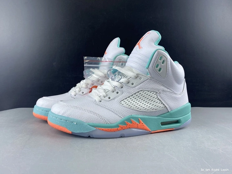 “Light Aqua” GS 5 440892-100 Air  Jordan 0203